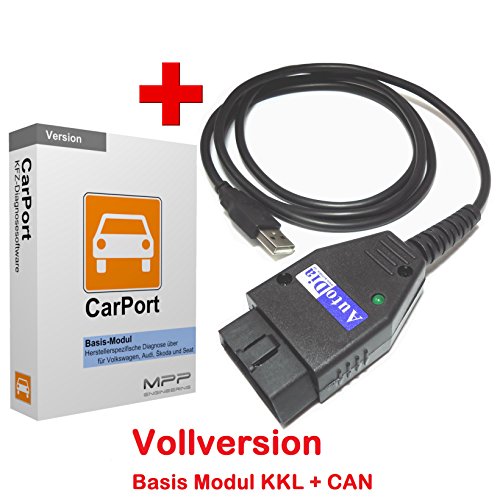 AutoDia K509 Mit CarPort Software Vollversion Basis Modul
